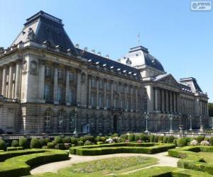 yapboz Royal Palace of Brussels, Belçika